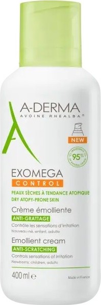 A-DERMA Exomega CONTROL Emolienční krém 400ml