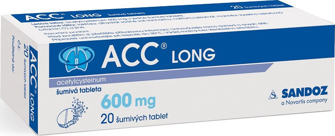 ACC LONG 600MG šumivé tablety 20