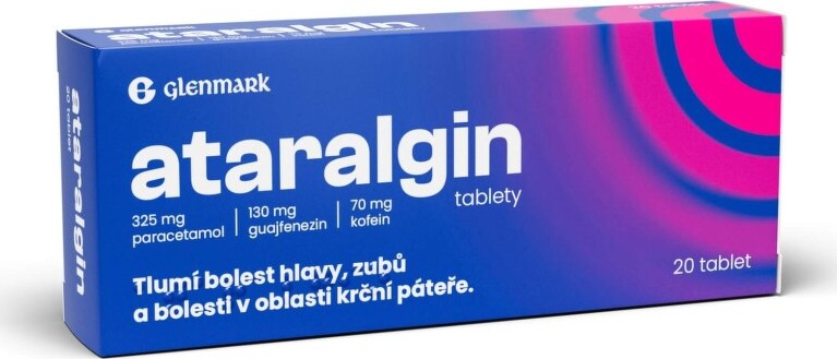 ATARALGIN 325MG/130MG/70MG TBL NOB 20