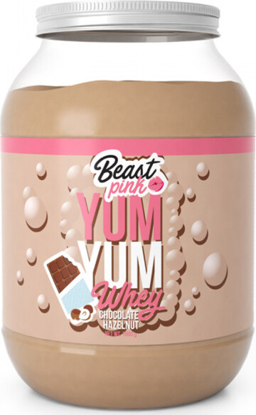 BeastPink Yum Yum Whey chocolate hazelnut 1000g