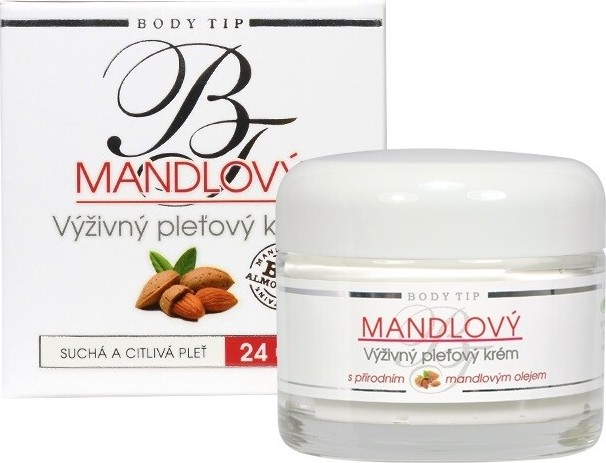 BodyTip mandlový výživný krém suchá/citl.pleť 50ml