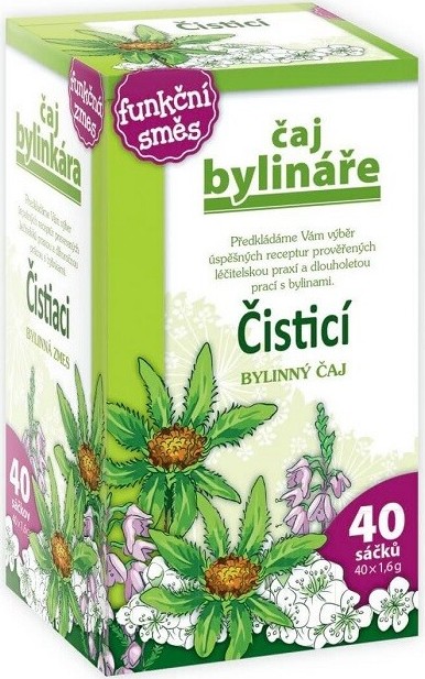 Čaj Bylináře Čistící 40x1.6g