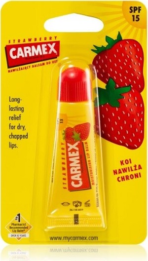 CARMEX Hydratační balzám na rty SPF15 10g Jahoda