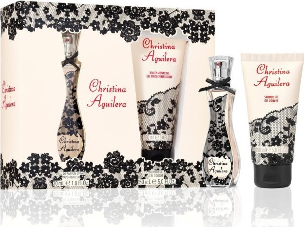 CHRISTINA AQUILERA Signature dárkový set pro ženy Toaletní voda 30ml a sprchový gel 150ml