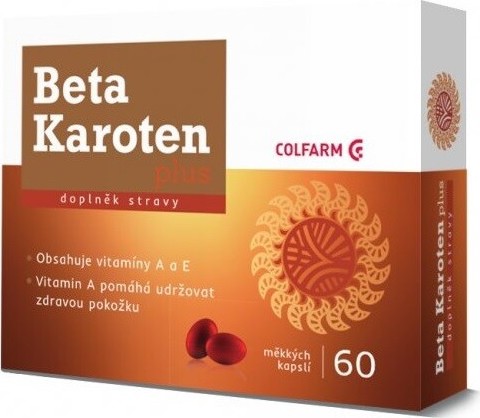 Colfarm Beta Karoten plus cps.60