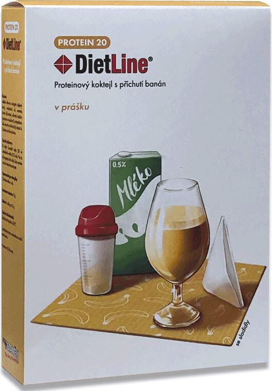 DR.STANĚK Dietline protein 20kokteil 75 g