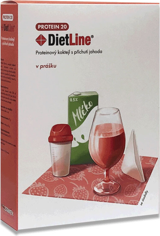 DR.STANĚK Dietline protein 20kokteil 75 g