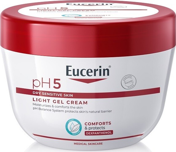 EUCERIN pH5 lehký gelový krém 350ml