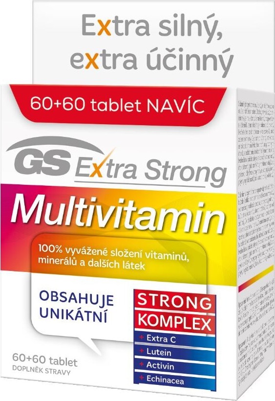 GS Extra Strong Multivitamin 60+60 tablet