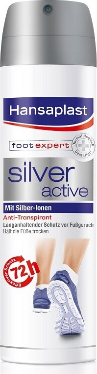 Hansaplast Silver active sprej na nohy 150ml