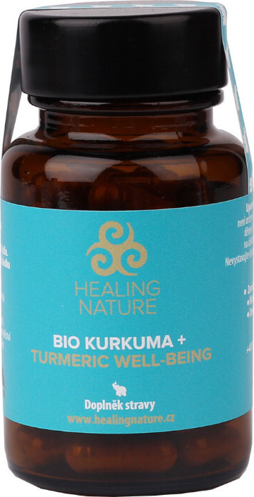 Healing Nature BIO Kurkuma+ 60 kapslí