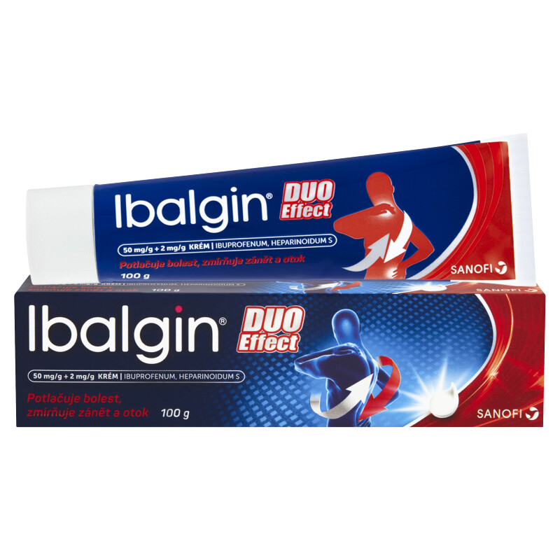 IBALGIN DUO EFFECT 50MG/G+2MG/G CRM 100G