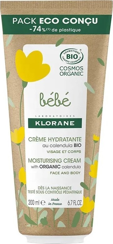 KLORANE BEBE Hydrat.krém s Bio měsíčkem 200ml