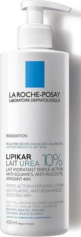 LA ROCHE-POSAY LIPIKAR 10%Urea tělové mléko 400ml