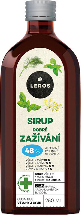 LEROS sirup Dobré zažívání 250ml