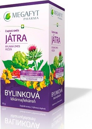 Megafyt Bylinková lékárna Játra čajová směs 20 x 1.5 g