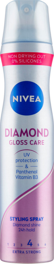 NIVEA Diamond Gloss lak na vlasy 250ml 86808