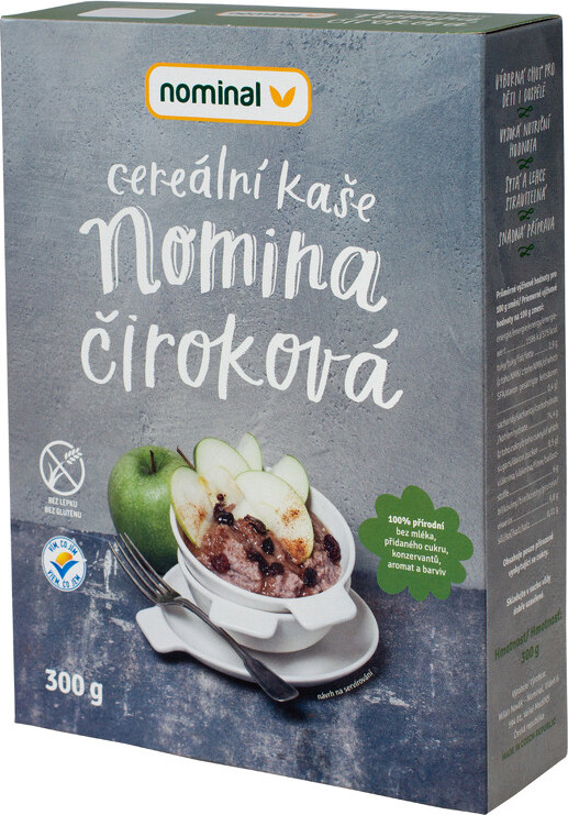 Nomina čiroková cereální kaše bez lepku 300g