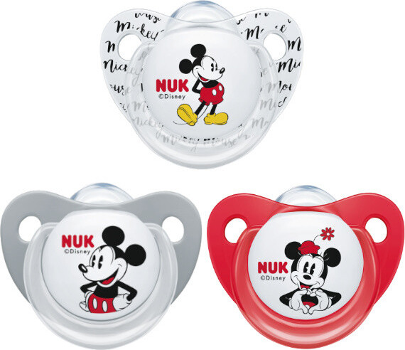 NUK Dudlík DISNEY Mickey SI V1(0-6m)1ks BOX 730285