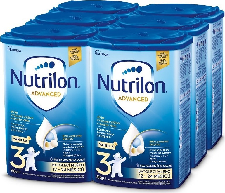 Nutrilon Advanced 3 Vanilla 6x800g