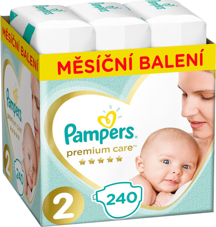 Pampers Plenky Premium Monthly Box S2 240