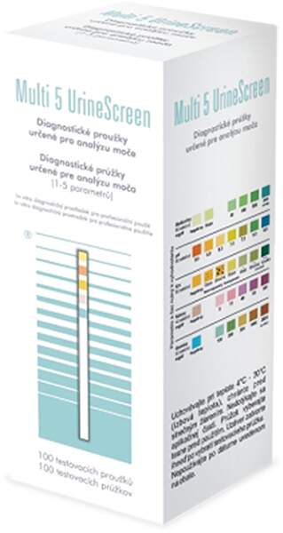 Proužky diagnost. Multi 5 UrineScreen 100ks