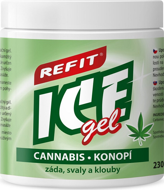 Refit Ice gel konopí 230ml