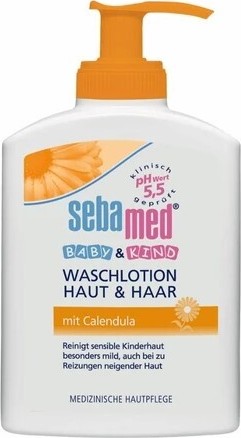 SEBAMED Děts. mycí emulze tělo vlasy MĚSÍČEK 200ml