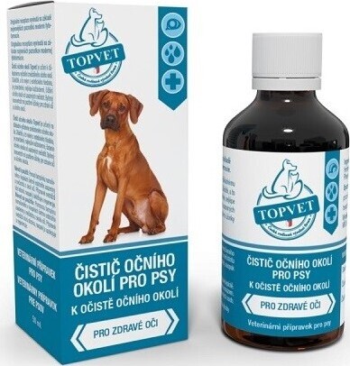 TOPVET Čistič očního okolí pro psy 50ml