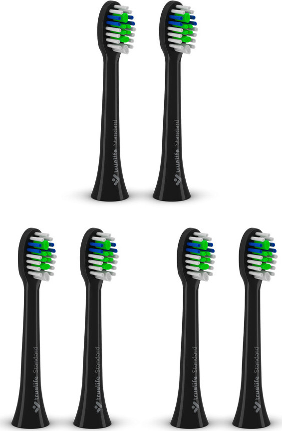 TrueLife SonicBrush Compact Standard náhradní hlavice černé 2ks - balení 3 ks