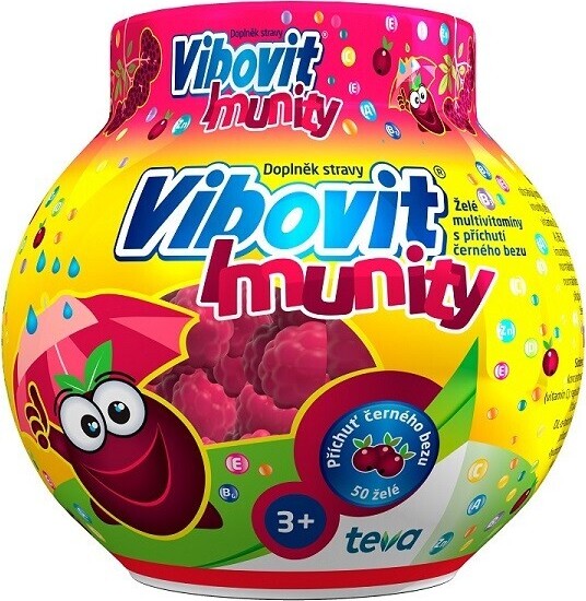 Vibovit Imunity želé multivitamíny 50ks new