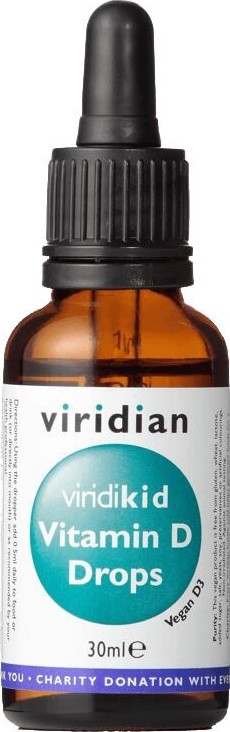 Viridian Viridikid Vitamín D Drops 400IU 30ml