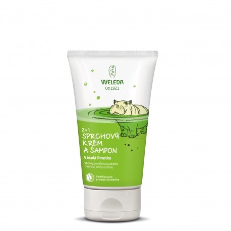 WELEDA 2v1 sprch.krém a šamp.Veselá limetka 150ml