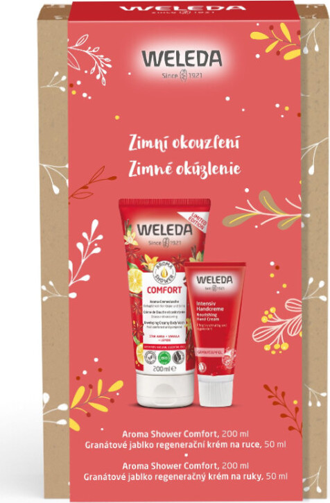 Weleda Zimní okouzlení sprchový krém 200 ml + krém na ruce 50 ml dárková sada