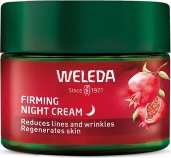 WELEDA Zpevňující noční krém s granátovým jablkem a maca peptidy 40ml