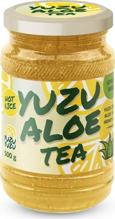 YUZU ALOE TEA nápojový koncentrát s aloe 500 g