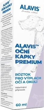 ALAVIS Oční kapky Premium pro výplach očí 60ml