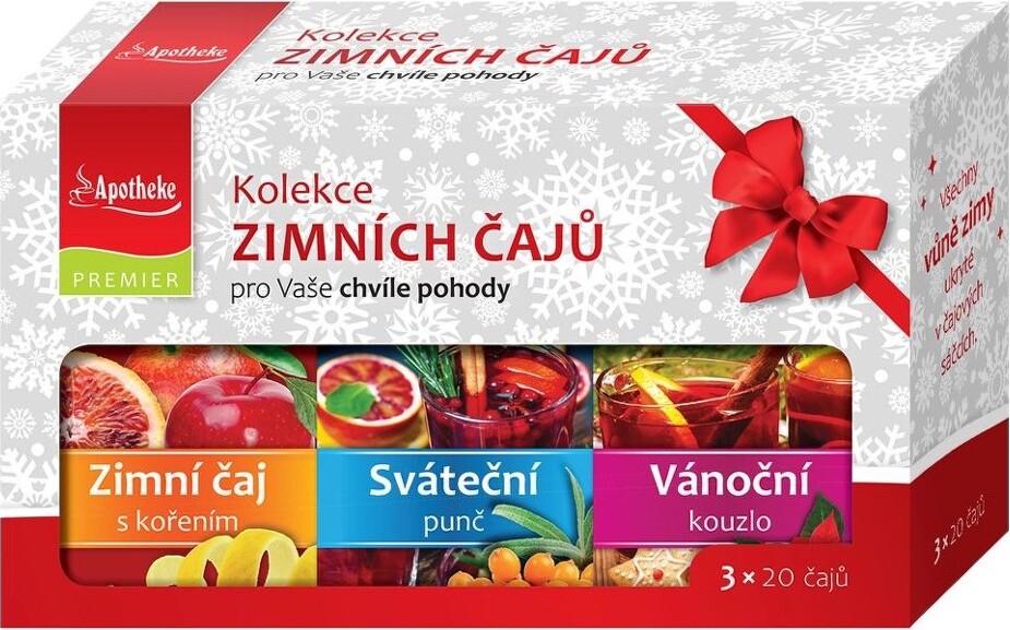 Apotheke Kolekce Zimních čajů 3x20x2g