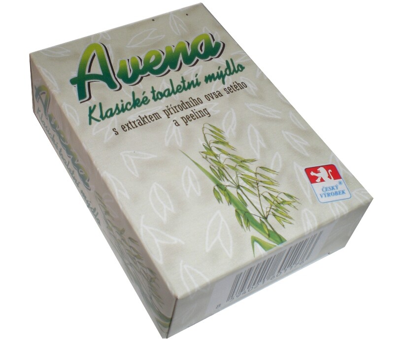 AVENA-Klas.toalet.mýdlo s extr.ovsa a peeling 100g