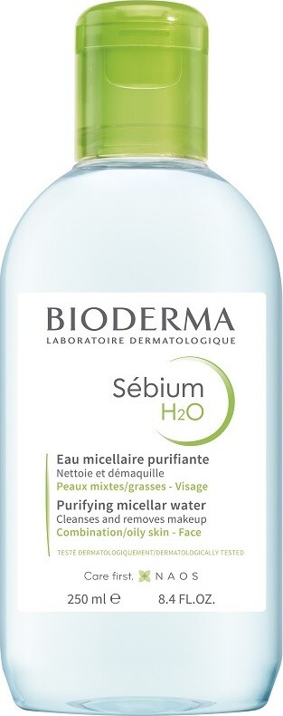 BIODERMA Sébium H2O micelární voda na mastnou pleť a akné 250 ml