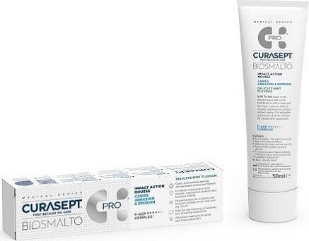 Curasept Biosmalto Mousse máta 50 ml