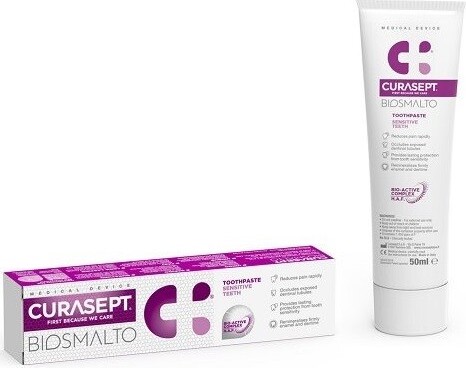 CURASEPT Biosmalto Sensitive zubní pasta 75ml