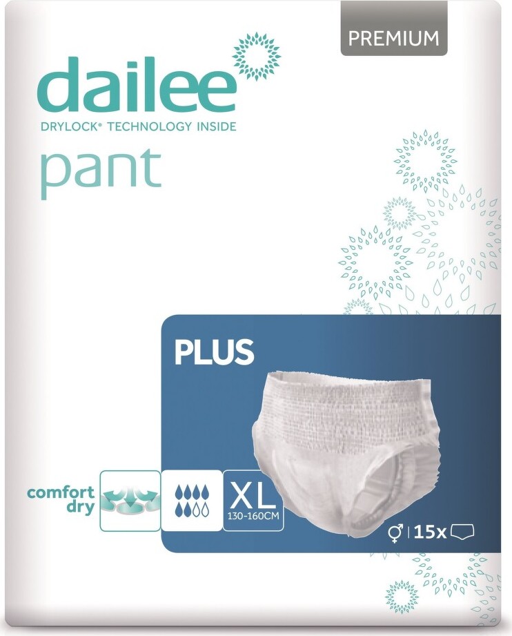 Dailee Pant Premium PLUS inkontinenční kalhotky XL