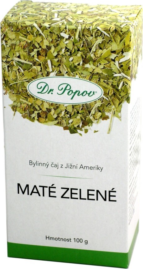 Dr.Popov Čaj Zelené maté 100g