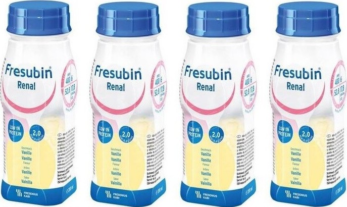 FRESUBIN RENAL PŘÍCHUŤ VANILKOVÁ POR POR SOL 4X200ML