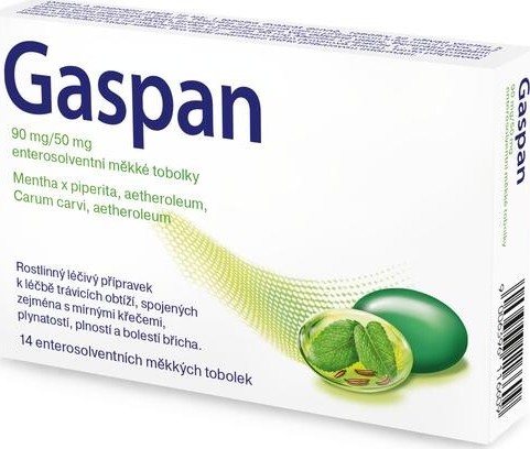 GASPAN 90MG/50MG CPS ETM 14