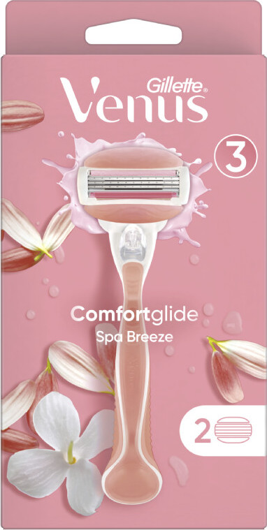 Gillette Venus3 Comfort Spa dámský holicí strojek + 2 hlavice