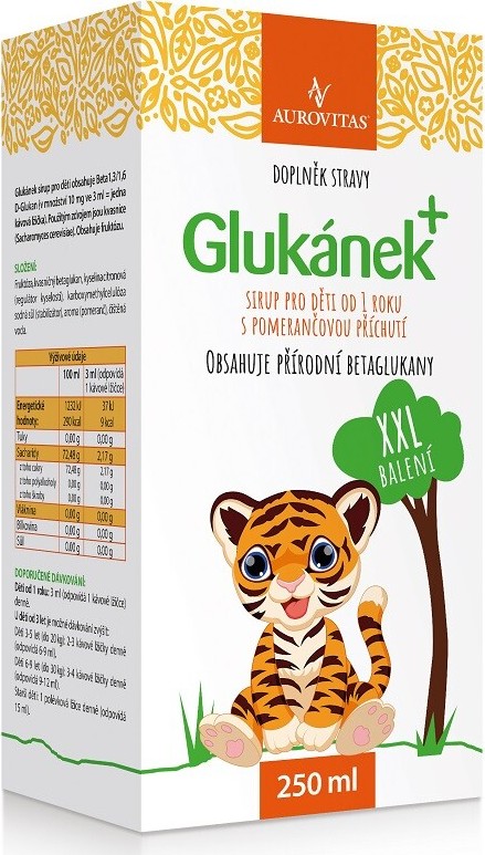 Glukánek+ sirup  250ml