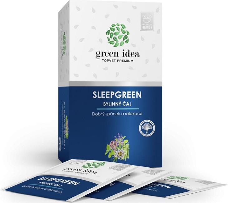 Green idea čaj bylinný Sleepgreen 20x1.5g