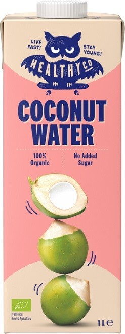 HealthyCo ECO Coconut Water Kokosová voda 1000 ml